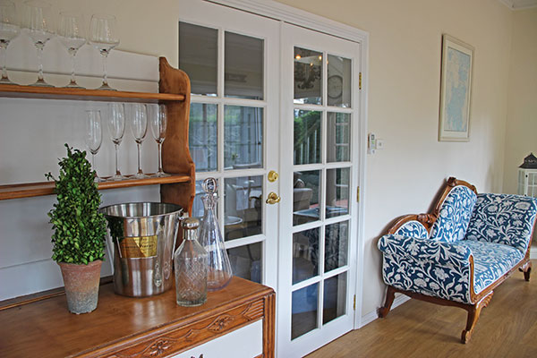 Restored antique dresser in a clients country estate